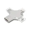 4 in 1 flash drive - micro USB / type-C / OTG - geheugenstick - 16GB / 32GB / 64GB / 128GBUSB geheugen
