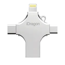4 in 1 flash drive - micro USB / type-C / OTG - geheugenstick - 16GB / 32GB / 64GB / 128GBUSB geheugen