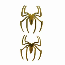 3D spider - autosticker - chroomStickers