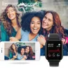 LIGE P8 - Smart Watch - Bluetooth - waterdicht - LED - Android / IOS - unisexHorloges