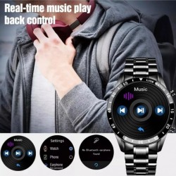 LIGE - Smart Watch - Bluetooth - heart rate monitoring - music control - waterproof