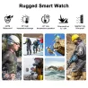 KOSPET ROCK - Smart Watch - Bluetooth - Android / IOS - waterdicht - fitnesstracker - bloeddrukmeterSmart-Wear