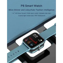 LIGE P8 - Smart Watch - Bluetooth - waterdicht - LED - Android / IOS - unisexHorloges