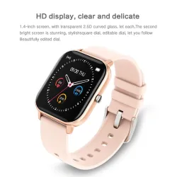 LIGE P8 - Smart Watch - Bluetooth - waterdicht - LED - Android / IOS - unisexHorloges
