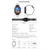 KOSPET ROCK - Smart Watch - Bluetooth - Android / IOS - waterdicht - fitnesstracker - bloeddrukmeterSmart-Wear