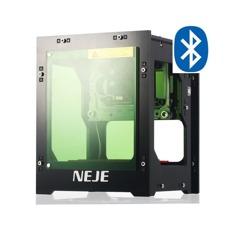 NEJE DK-8-FKZ - laser engraver machine - 1500mW - Bluetooth - upgraded version