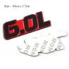 3D metalen autosticker - embleem motormaat - 4.0L - 7.0LStickers