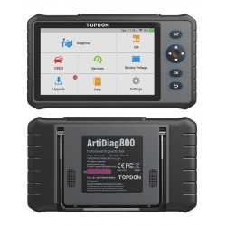 TOPDON ArtiDiag800 - OBD2-scanner - autodiagnosetool - volledige systeemcodelezerDiagnose
