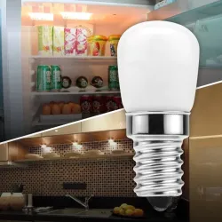 Koelkastlamp - SMD2835 LED - E14 - 3W - 220V - 2 stuksE14