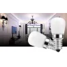Koelkastlamp - SMD2835 LED - E14 - 3W - 220V - 2 stuksE14