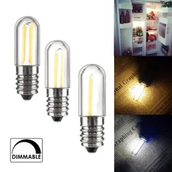 Mini LED lamp - dimbaar - COB - E12 / E14 - 1W / 2W / 4W - voor koelkast - 2 stuksE14
