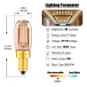 Vintage LED lamp - Edison buis - T22 - 2200K - E12 / E14 - 1W - dimbaar - amber glas - 5 stuksE14