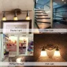 Vintage LED lamp - Edison buisvormig - T22 - E12 - E14 - 1W - dimbaar - 2200K goud - 25 stuksE14