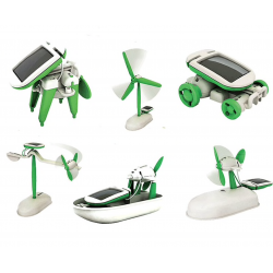6 in 1 robotspeelgoed - educatieve kit - aangedreven door zonne-energieSolar