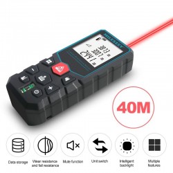 Mileseey - Laser-Entfernungsmesser - Messgerät - elektronisches Digitalband