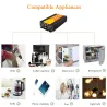 Zuivere sinusomvormer - DC 12V naar AC 220V 230V - autovoeding - omvormer - 1000WGereedschap & onderhoud