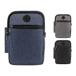 Kleine waterdichte schoudertas & crossbodytas - unisex - koptelefoonaansluitingTassen