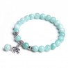 Fashionable bracelet with elephant - natural stone - chalcedony / turquoise / shoushan stone / malachite / quartzBracelets