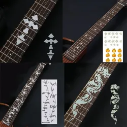 Gitaar fretboard stickers - ultra dunGitaar