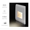 LED wand-/trapverlichting - inbouwlamp design - PIR bewegingssensor - AC85-265VWandlampen