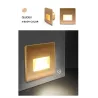LED wand-/trapverlichting - inbouwlamp design - PIR bewegingssensor - AC85-265VWandlampen