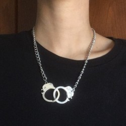 Trendige kurze Halskette - Liebeshandschellen - Unisex