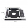 HDD Caddy - SSD SATA 3.0 - 2.5 - Harde schijf behuizing - adapter - optische Bay - 9.5mm / 12.7mmHDD behuizing