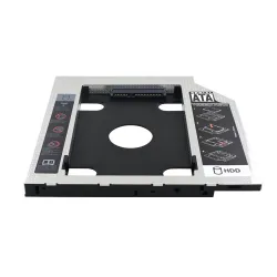 HDD Caddy - SSD SATA 3.0 - 2.5 - Harde schijf behuizing - adapter - optische Bay - 9.5mm / 12.7mmHDD behuizing