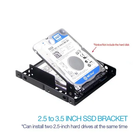 UTHAI G16 - dik - dubbellaagse harde schijf beugel - 2,5 tot 3,5 inch harde schijf BayHDD behuizing