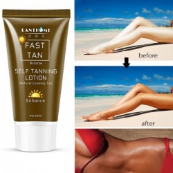 Zelfbruinende lotion - bronzer - snelle kleuring - voor gezicht / lichaam - 50mlHuid