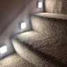 LED lamp - met PIR bewegingssensor - voor wand / meubel / trap - 2 stuksWandlampen