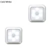 LED lamp - met PIR bewegingssensor - voor wand / meubel / trap - 2 stuksWandlampen