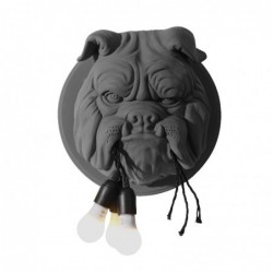Scandinavische stijl - Bulldog's hoofd met bollen - LED wandlampWandlampen