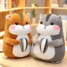Kussen in de vorm van een hamster - knuffelKnuffels