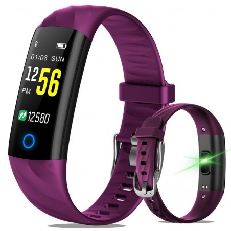 Smart Watch - sports bracelet - Bluetooth - fitness tracker / blood pressure / heart rate monitor - IP68 waterproof