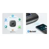 Anker PowerConf - Bluetooth-luidsprekertelefoon - conferentieluidspreker - met 6 microfoons - spraakopname - 24 uur gesprekst...