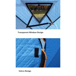 Winter warme tent - voor ijsvissen / kamperen - winddicht - waterdicht - anti-sneeuw - grote ruimteTenten