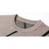 Elegante gebreide trui - grote letterprintHoodies & Sweaters