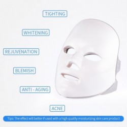 Schoonheid gezichtsmasker - 7 kleuren LED - huidverjonging - anti acne - whitening - anti rimpel - fototherapieMondmaskers