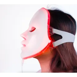 Schoonheid gezichtsmasker - 7 kleuren LED - huidverjonging - anti acne - whitening - anti rimpel - fototherapieMondmaskers