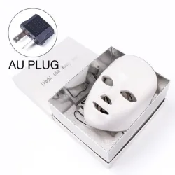 Schoonheid gezichtsmasker - 7 kleuren LED - huidverjonging - anti acne - whitening - anti rimpel - fototherapieMondmaskers