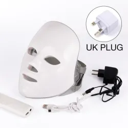 Schoonheid gezichtsmasker - 7 kleuren LED - huidverjonging - anti acne - whitening - anti rimpel - fototherapieMondmaskers