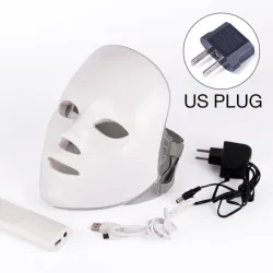 Schoonheid gezichtsmasker - 7 kleuren LED - huidverjonging - anti acne - whitening - anti rimpel - fototherapieMondmaskers