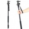Professional high tripod - monopod - stand - fast flip lock - CNC 36mm ball head - for DSLR camera - 201cmTripods & stands