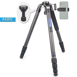 AS80C - carbon fiber tripod - professional camera holder / adapterTripod