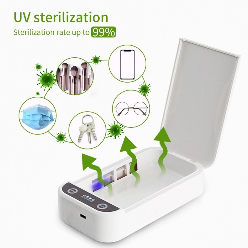 UV sterilizer - box - disinfector for face masks / phones / keys / jewelryCleaning