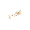 Medical neuron gene - with red stone - broochBrooches