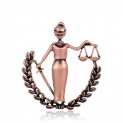 Peace Woman - advocaat badge - metalen brocheBroches
