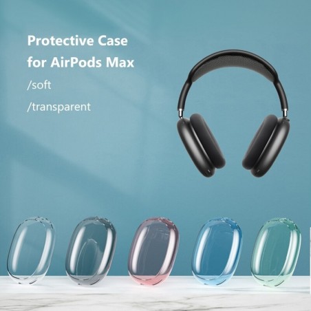 Transparante beschermhoes - voor AirPods Max-hoofdtelefoon - waterdicht