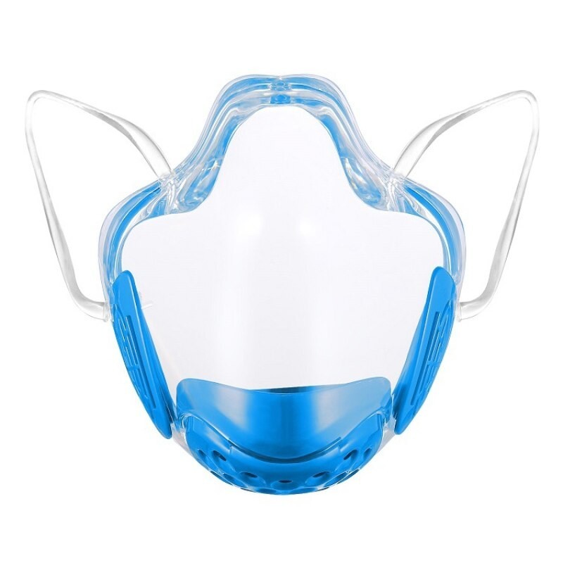 Transparant beschermend gezichtsmasker - plastic schild - met filter